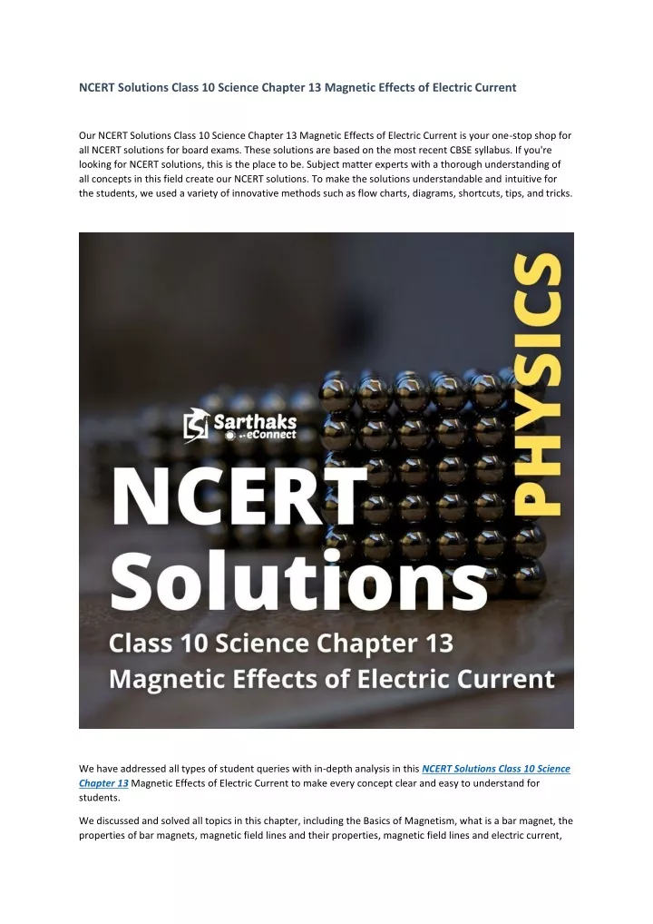 ncert solutions class 10 science chapter