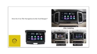 How Do I Use The Navigation In My Ford Ranger?