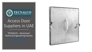 access door suppliers in uae