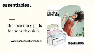 best sanitary pads for sensitive skin