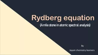 rydberg equation