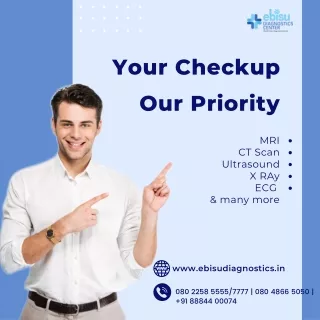 Your Checkup Our Priority, Diagnostic Center and Pathology Lab in HSR Layout