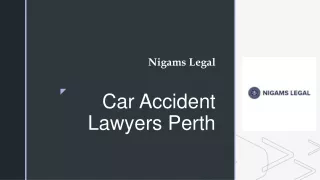 When you need to hire a car accident lawyer in Perth