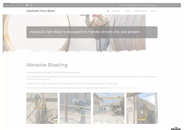 PPT - Adelaide Abrasive Blasting PowerPoint Presentation, Free Download ...