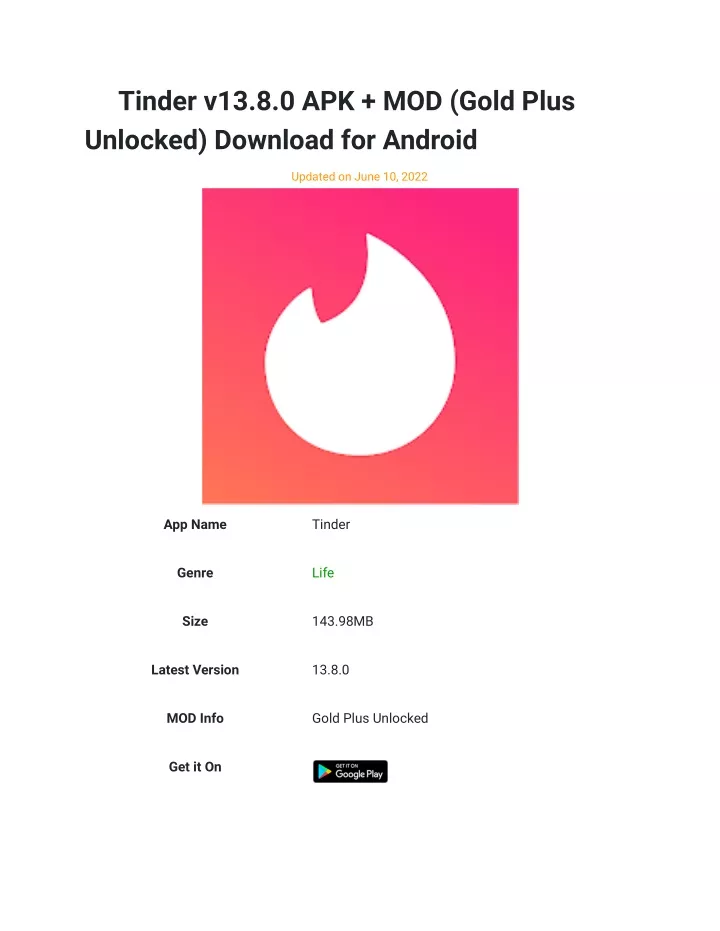 tinder v13 8 0 apk mod gold plus unlocked