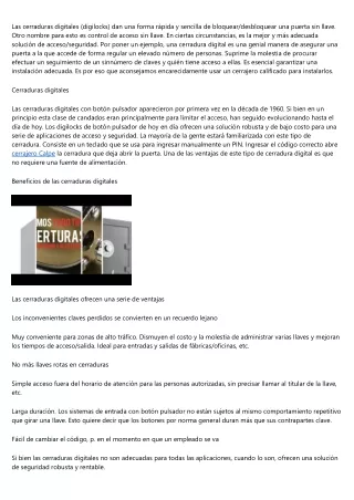 Mejores consejos de cerrajeria 24 horas de Cerrajeros Benidorm