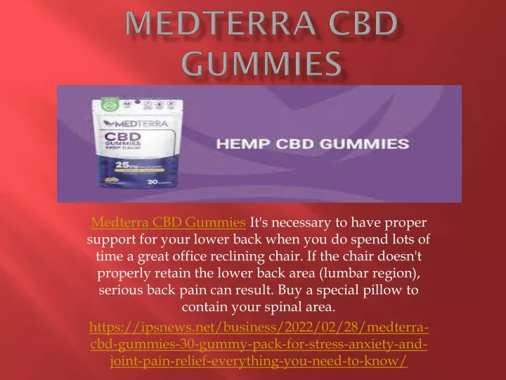 medterra cbd gummies it s necessary to have