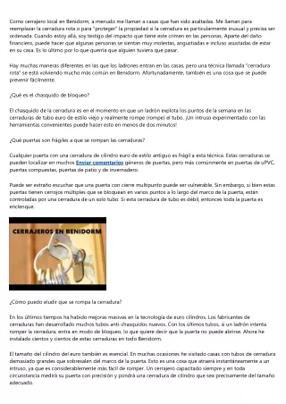 Trucos importantes de cerrajería en 2022