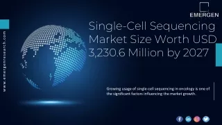 single cell sequencing market size worth