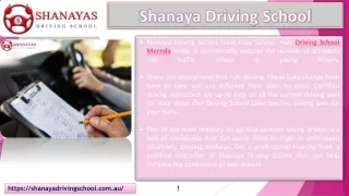 Shanaya Driving School