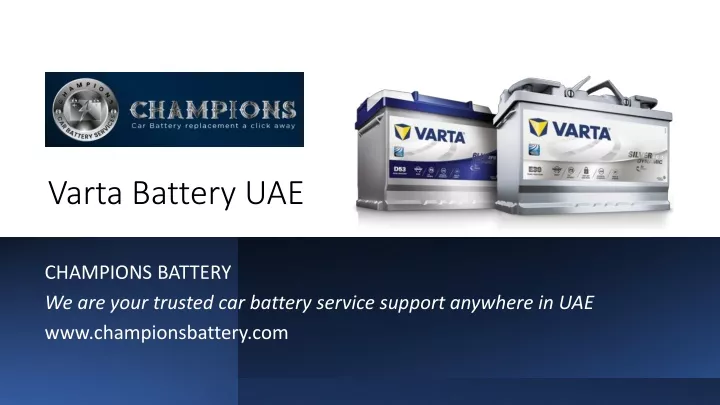 varta battery uae