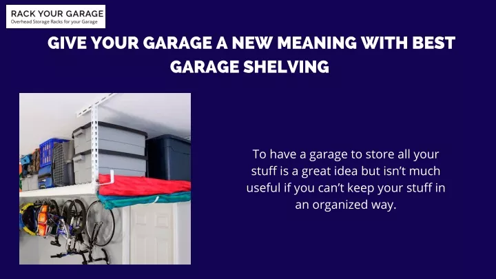 give your garage a new meaning with best garage