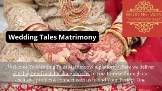 Elite Class Matrimony Service