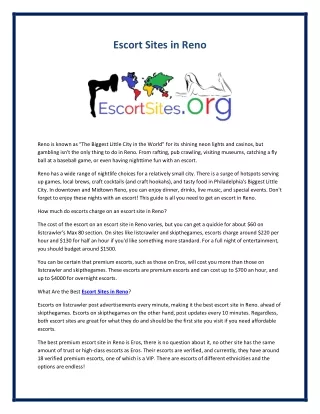 escort sites in reno