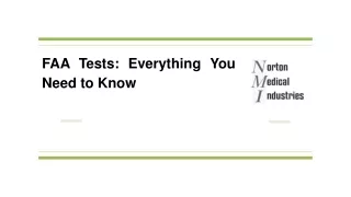 faa tests everything you need to know