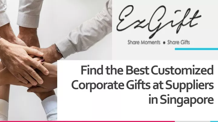 find the best customized corporate gifts at suppliers in singapore