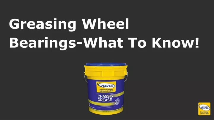 greasing wheel bearings what to know