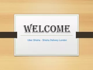 welcome