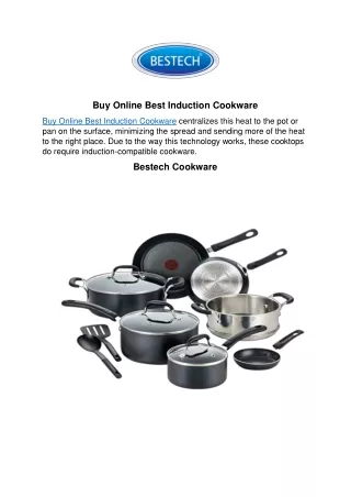 Buy Online Best Induction Cookware