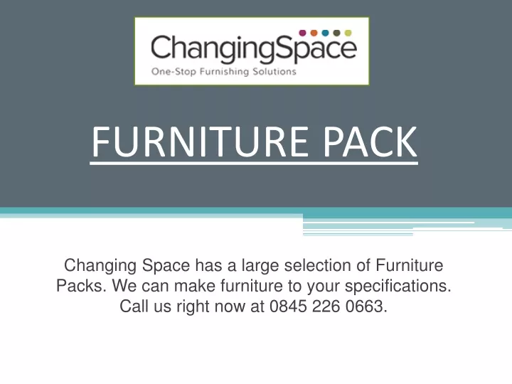 furniture pack