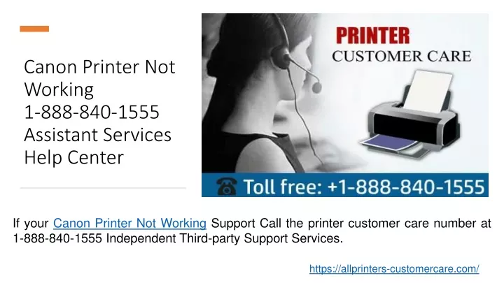 canon printer not working 1 888 840 1555 assistant services help center