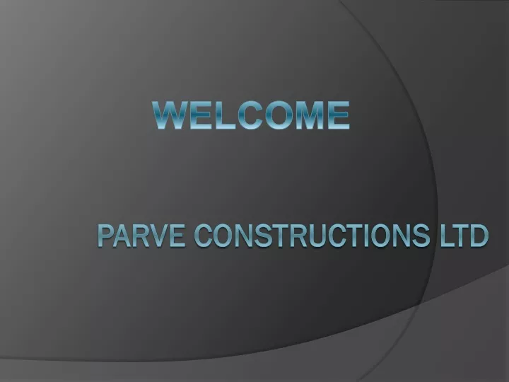 parve constructions ltd