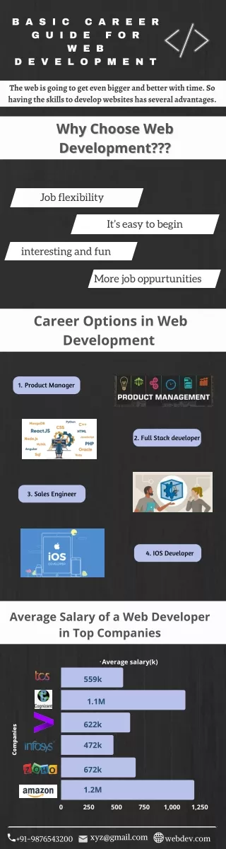 Basic Career Guide for Web development