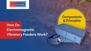 How do Electromagnetic Vibratory Feeders Work_ – Components & Principles