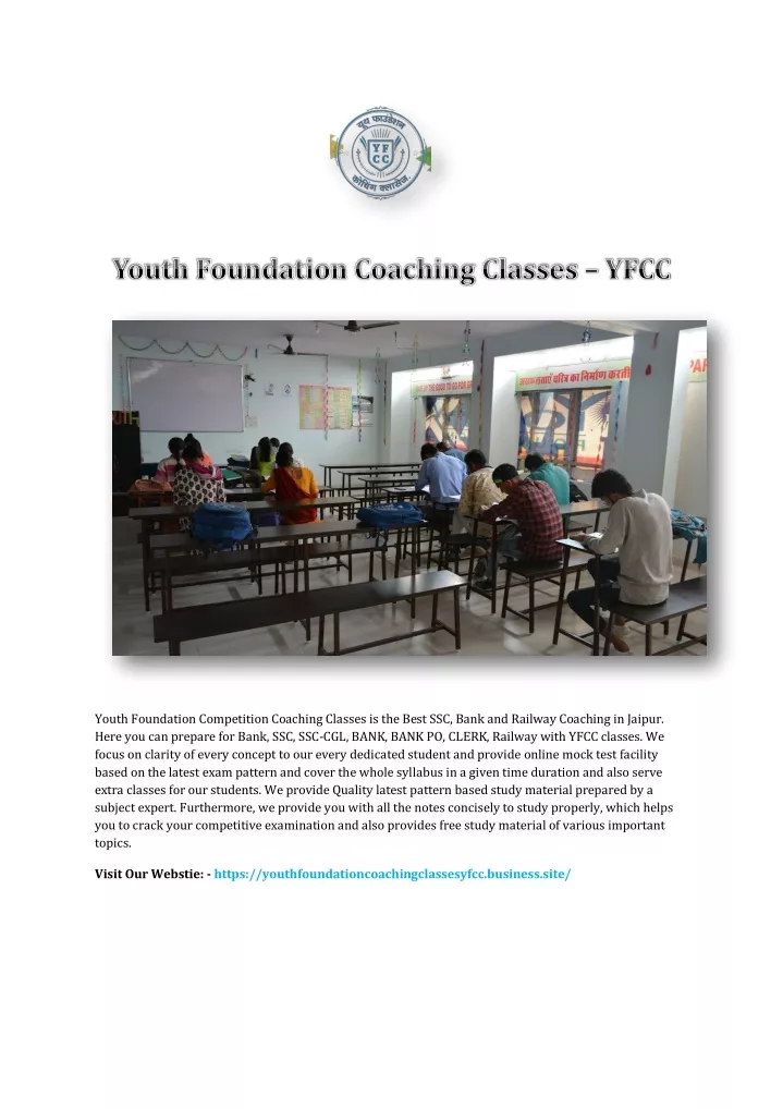 youth foundation competition coaching classes