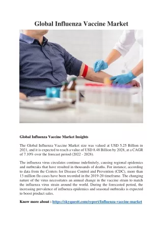 global influenza vaccine market