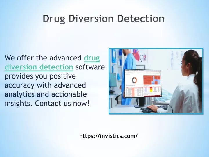 drug diversion detection