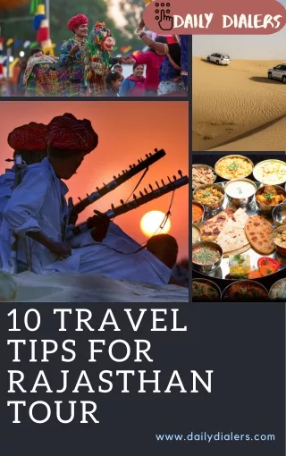 10 Travel Tips For Rajasthan Tour