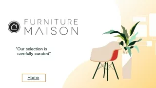 Furniture And Product Design PPT