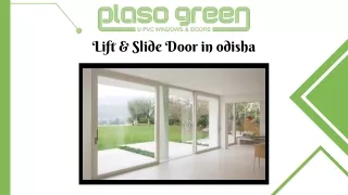 Lift & Slide Door in odisha
