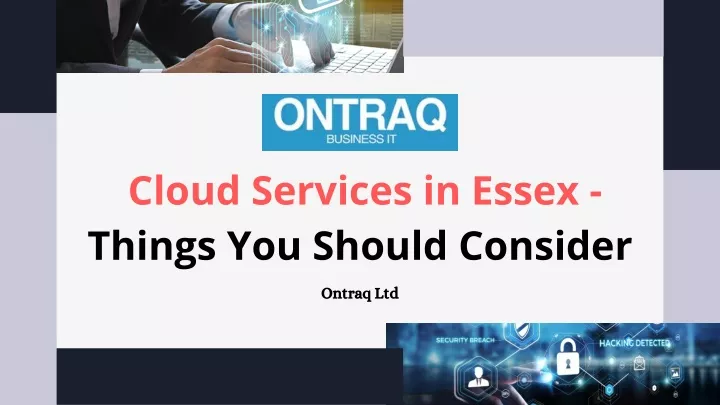 cloud services in essex things you should consider