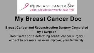 Mastectomy Flap Reconstruction - My Breast Cancer Doc