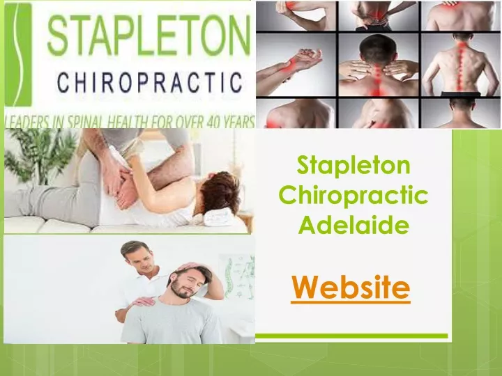 stapleton chiropractic adelaide