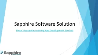 sapphire software solution