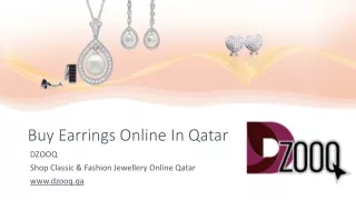 Buy Earrings Online In Qatar_