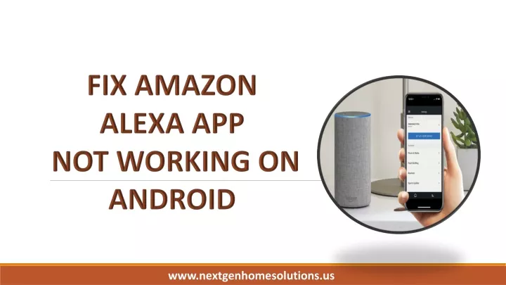 fix amazon alexa app not working on android