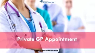 private gp appointment