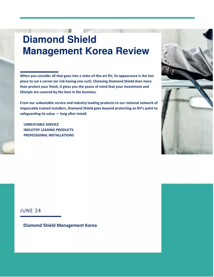 diamond shield management korea review