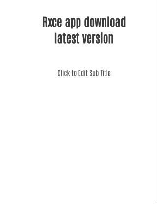 rxce app download