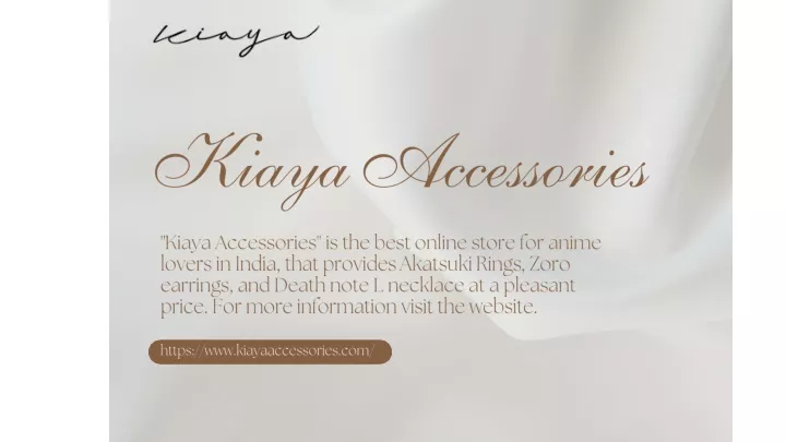kiaya accessories