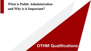 What is Public Administration  and Why is it Important?
