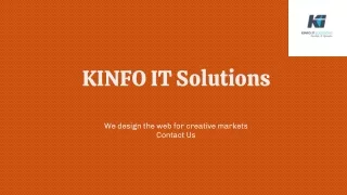 kinfoItsolutions provides the best digital marketing services .