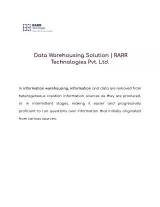 data-warehousing-solution-rarr-technologies-pvt-ltd