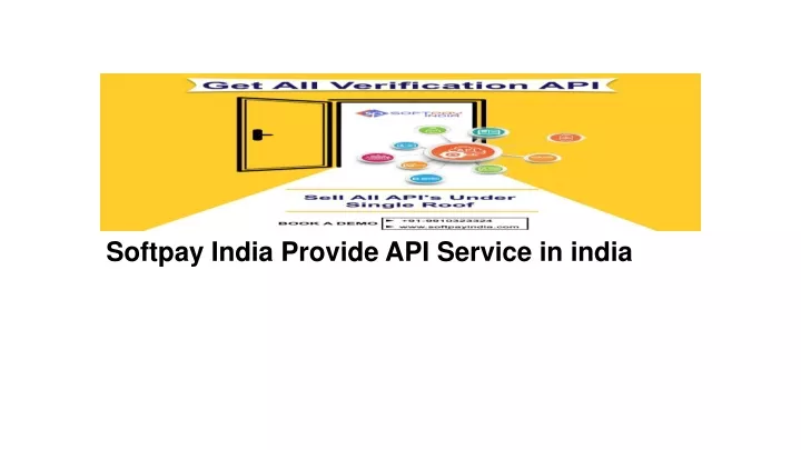 softpay india provide api service in india