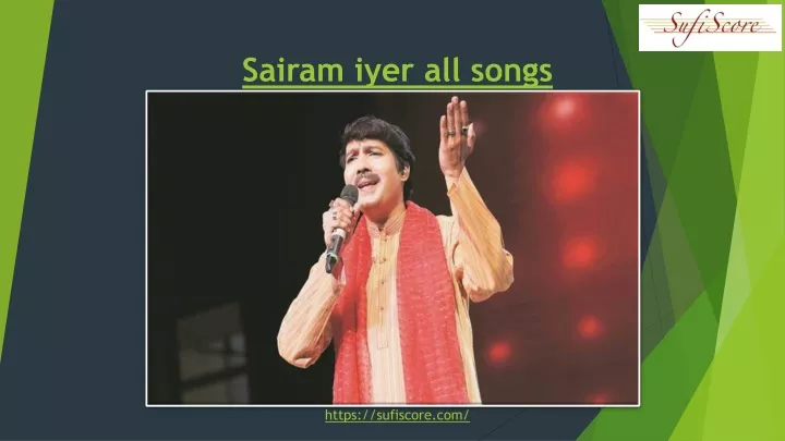 sairam iyer all songs