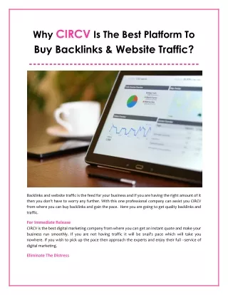why circv is the best platform to buy backlinks